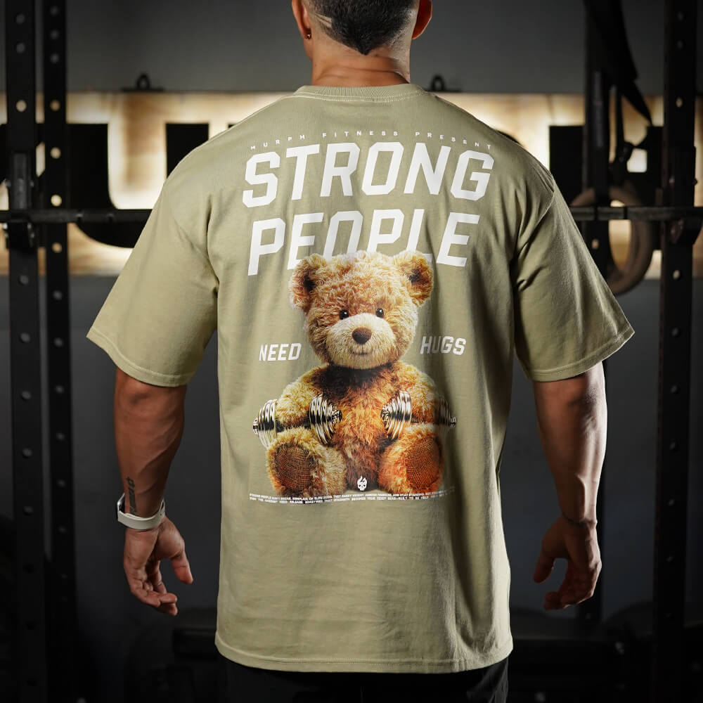 Polera Oversize TEDDY BEAST - Nut