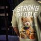 Polera Oversize TEDDY BEAST - Nut