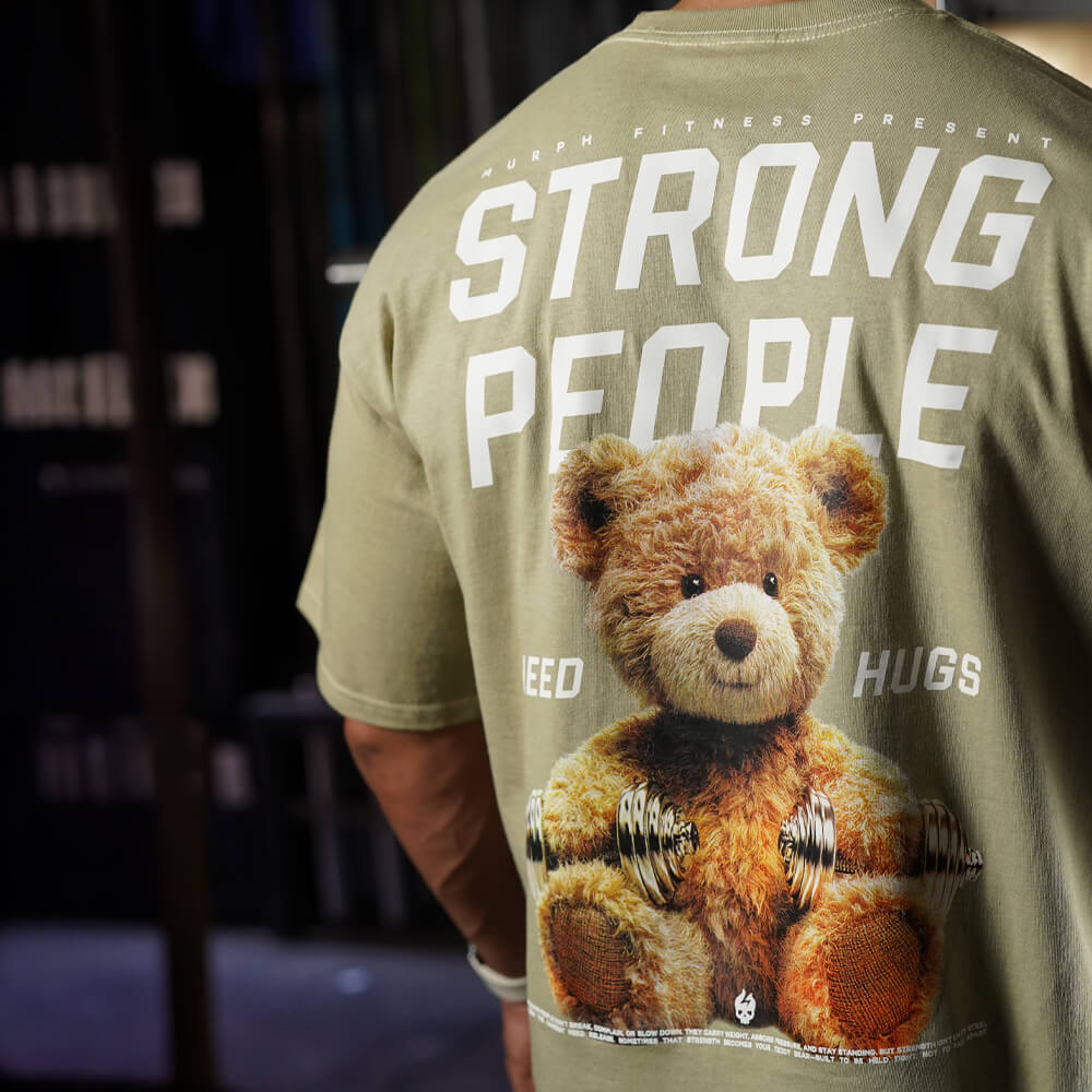 Polera Oversize TEDDY BEAST - Nut