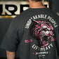 Polera Oversize Be a Tiger - Gris Charcoal