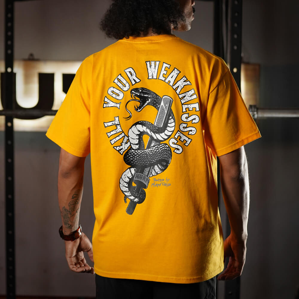 Polera Oversize Kill Your Weaknesses - Amarillo