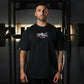 Polera Oversize King of Lifting - Negro