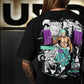 Polera Oversize King of Lifting - Negro
