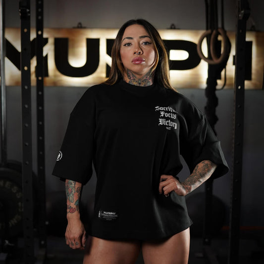 Polera Oversize ICON SFV - Negro