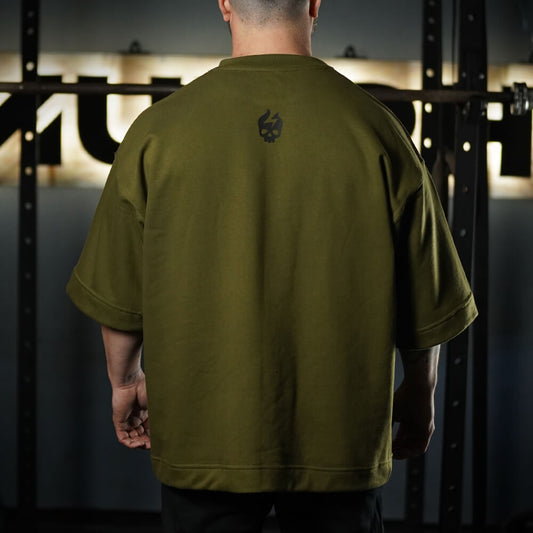 Long Paimey Clasic Logo - Tactical Green