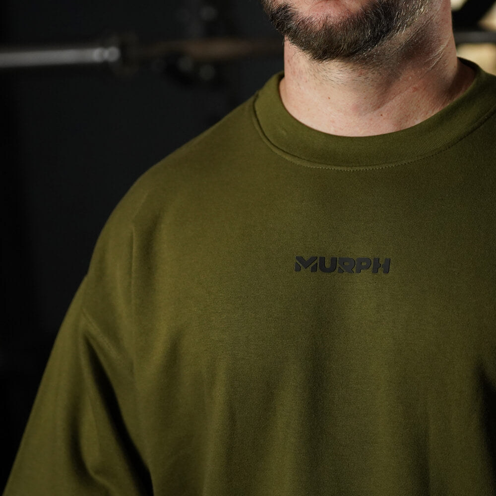 Long Paimey Clasic Logo - Tactical Green