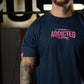 Polera Regular Fit Addicted - Heather Navy