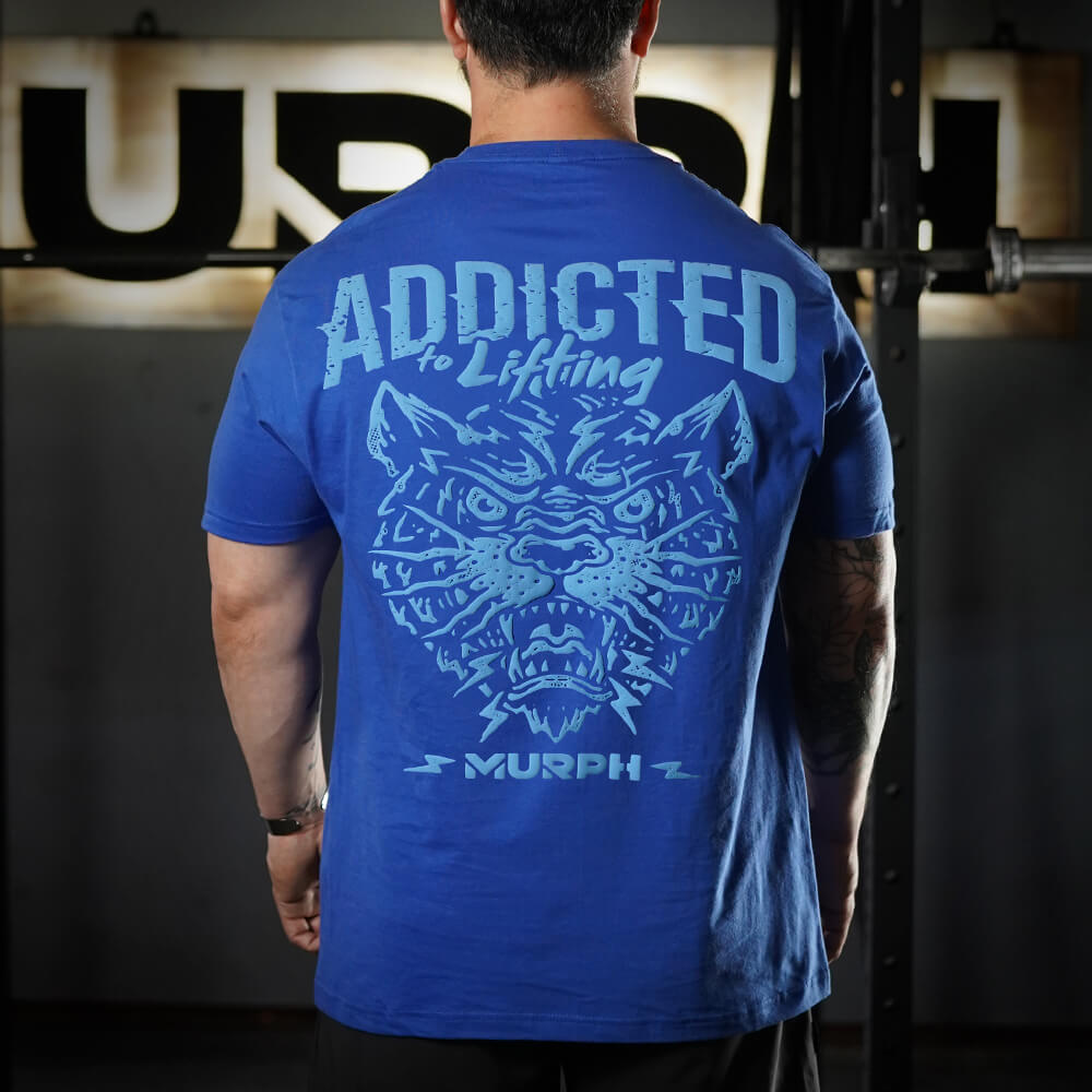 Polera Regular Fit Addicted - Royal Blue