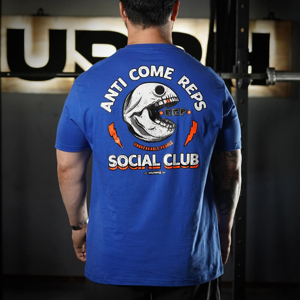 Polera Regular Fit Anti Come Reps - Royal Blue