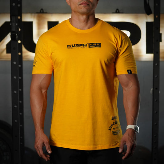 Polera Regular Fit Built By Discipline - Amarillo