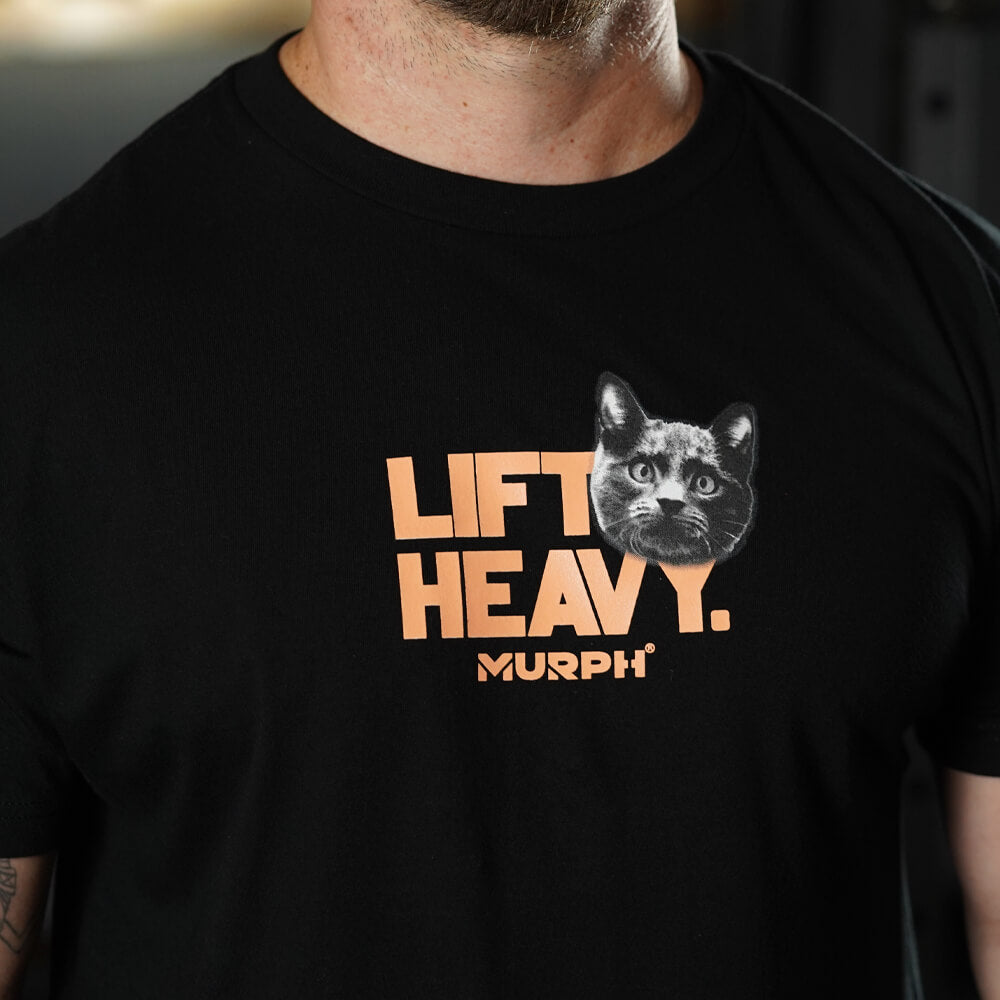 Polera Regular Fit Lift and Cats - Negro