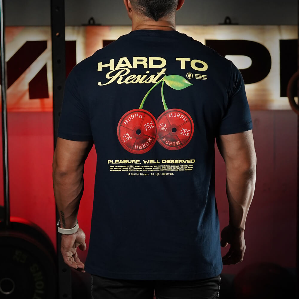 Polera Regular fit HARD TO RESIST - Navy Blue