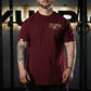 Polera Regular Fit Caffeine & Barbells - Burdeo