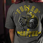 Polera Largo Unisex Fueled By Coffee - Gris Charcoal