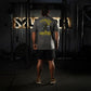 Polera Regular Fit Fueled By Coffee - Gris Charcoal