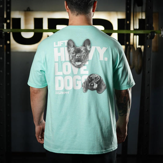 Polera Regular Fit Lift and Dogs - Menta