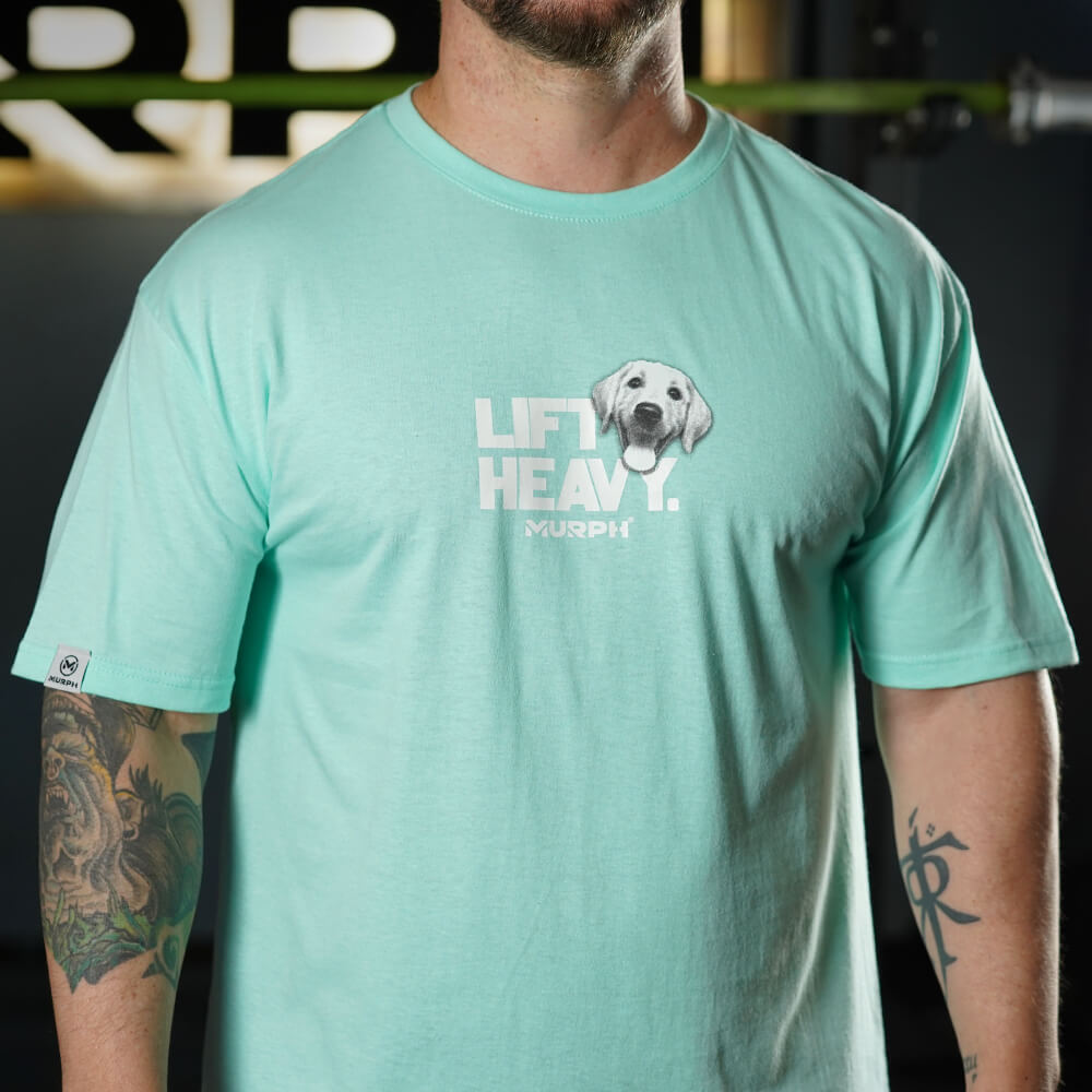 Polera Regular Fit Lift and Dogs - Menta