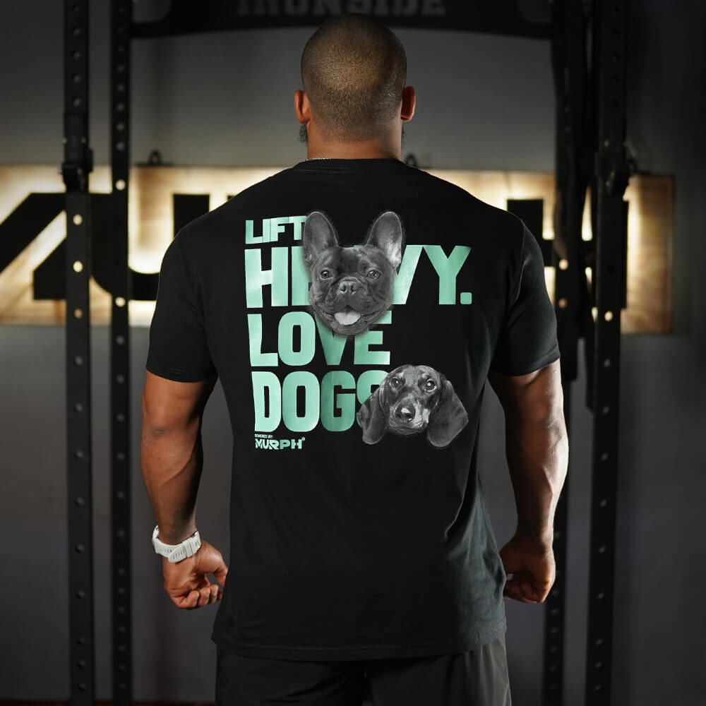 Polera Regular Fit Lift and Dogs - Negro
