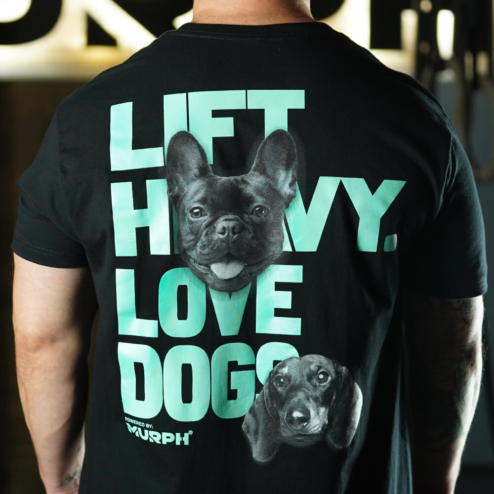 Polera Regular Fit Lift and Dogs - Negro