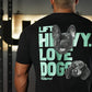 Polera Regular Fit Lift and Dogs - Negro