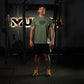 Polera Regular Fit Fucking Legend - Heather Tactical Green