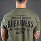 Polera Regular Fit Greatness - Verde Táctico