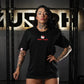 Polera Largo Unisex Hello Murph - Negro