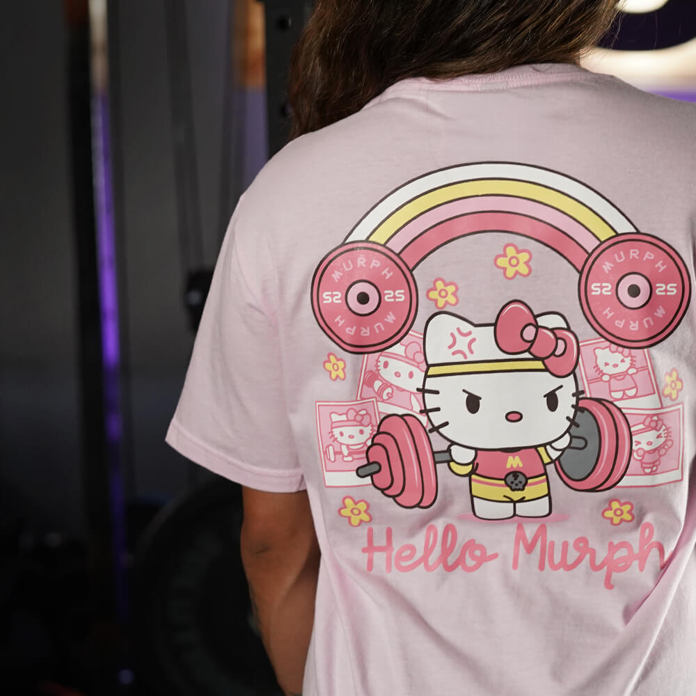 Polera Largo Unisex Hello Murph - Rosado