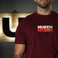 Polera Regular Fit Murph X Murph - Burdeo