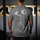 Polera Regular Fit Anatomy Of Jerk - Heather Gray