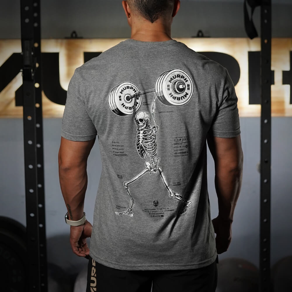 Polera Regular Fit Anatomy Of Jerk - Heather Gray