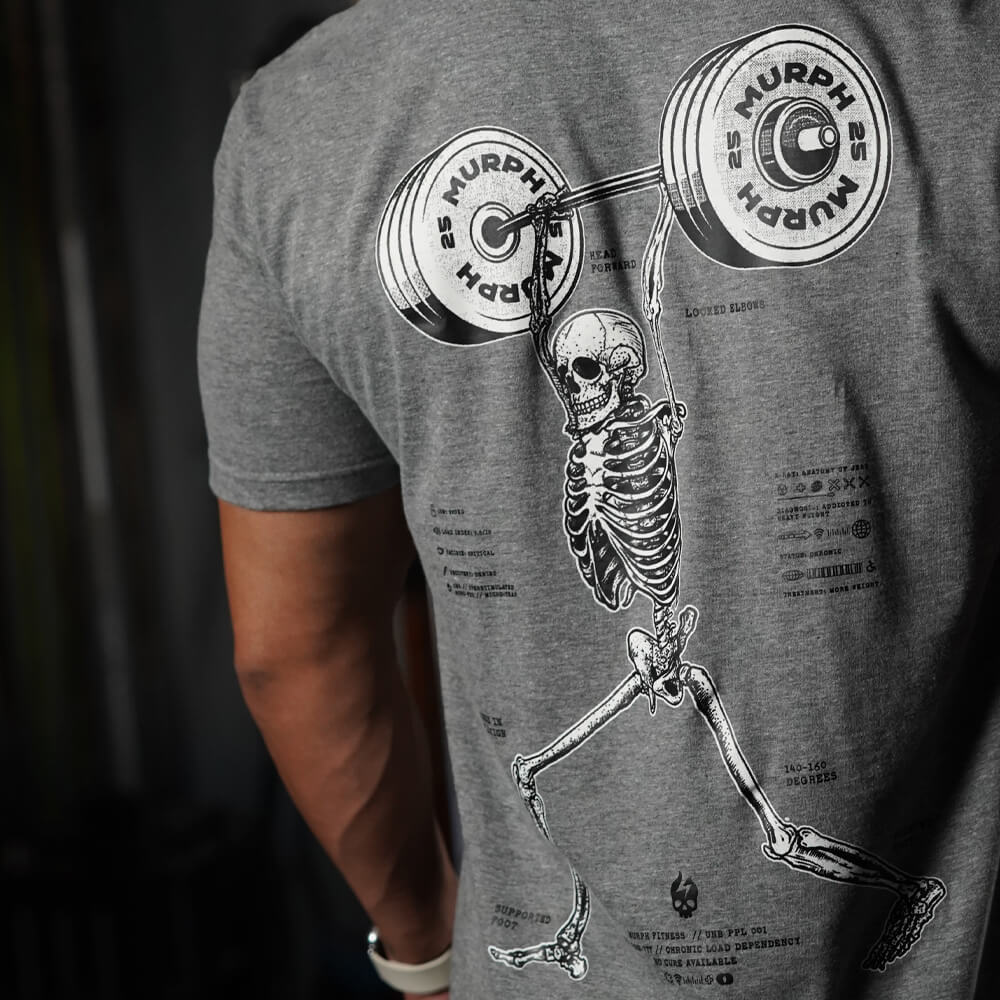 Polera Regular Fit Anatomy Of Jerk - Heather Gray