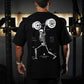 Polera Oversize Anatomy Of Jerk - Negro
