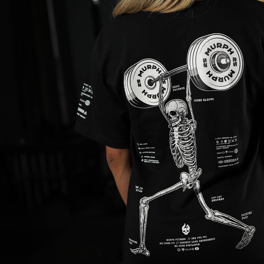 Polera Oversize Anatomy Of Jerk - Negro