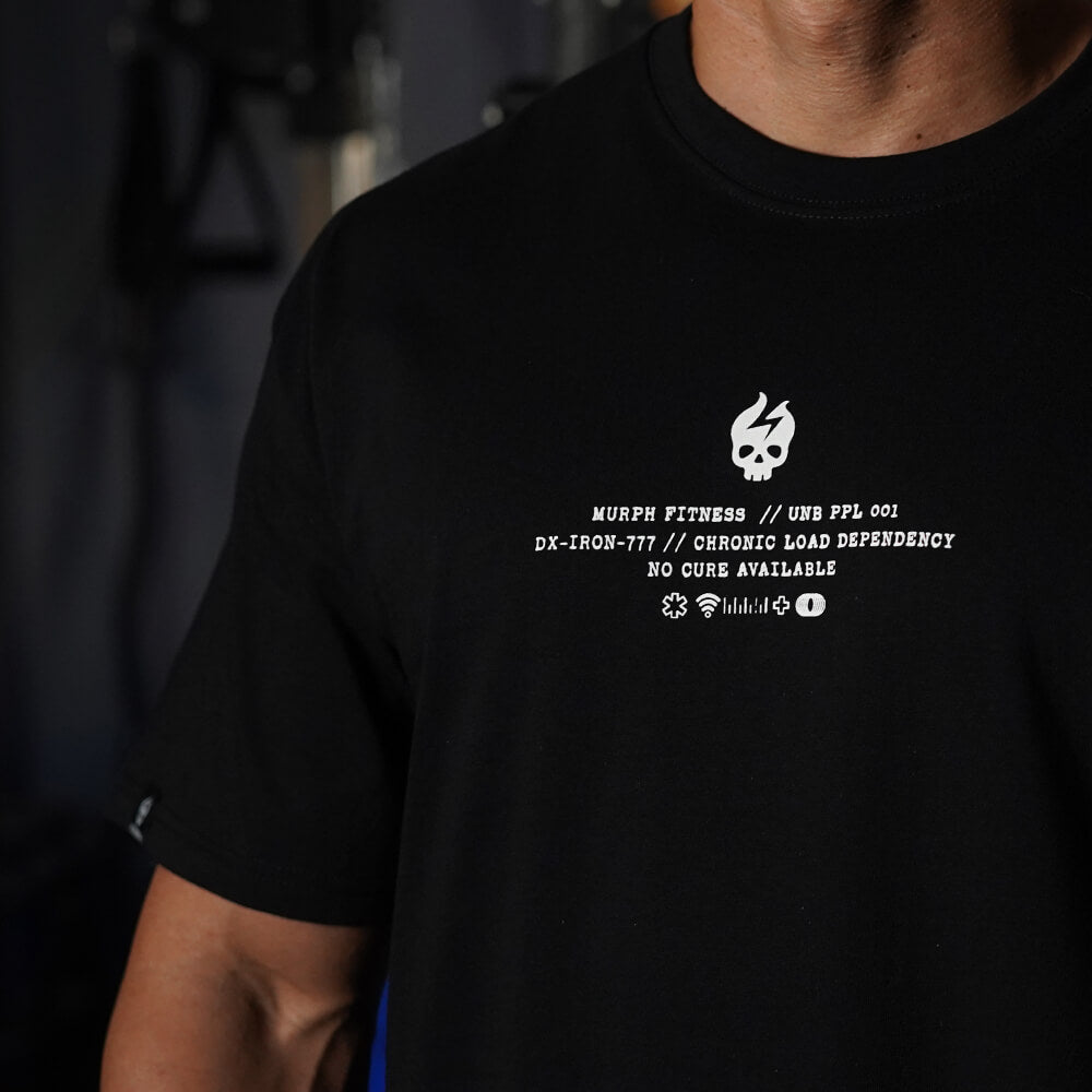 Polera Oversize Anatomy Of Jerk - Negro