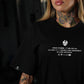 Polera Oversize Anatomy Of Jerk - Negro