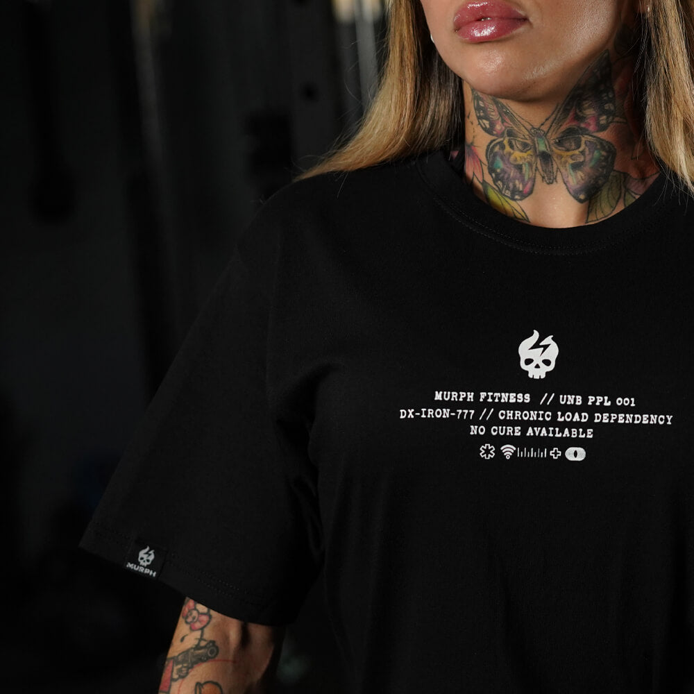Polera Oversize Anatomy Of Jerk - Negro
