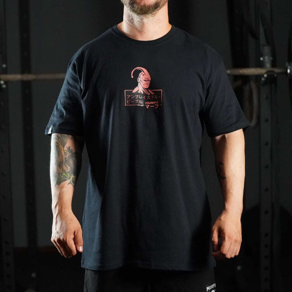 Polera Regular Fit Heavy Lifting Change Lives - Negro