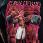 Polera Regular Fit Heavy Lifting Change Lives - Negro