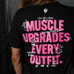 Polera Largo Unisex MUSCLE UPGRADE EVERY OUTFIT - Negro