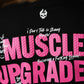 Polera Largo Unisex MUSCLE UPGRADE EVERY OUTFIT - Negro