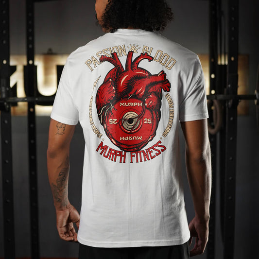 Polera Regular Fit Passion & Blood - Blanco