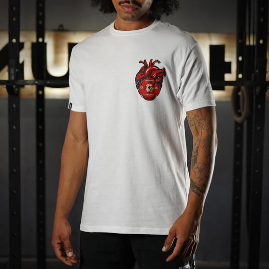 Polera Regular Fit Passion & Blood - Blanco