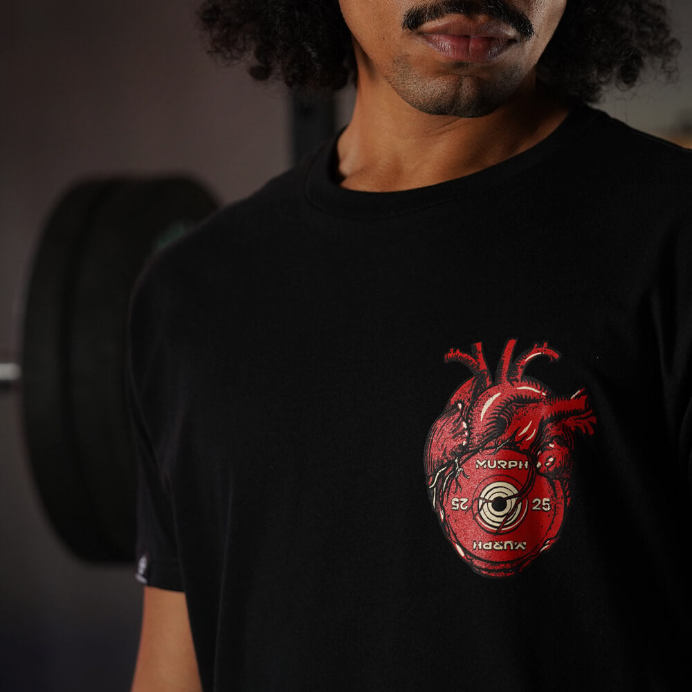 Polera Regular Fit Passion & Blood - Negro