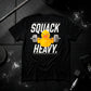 Polera Regular fit SQUACK HEAVY - Negro