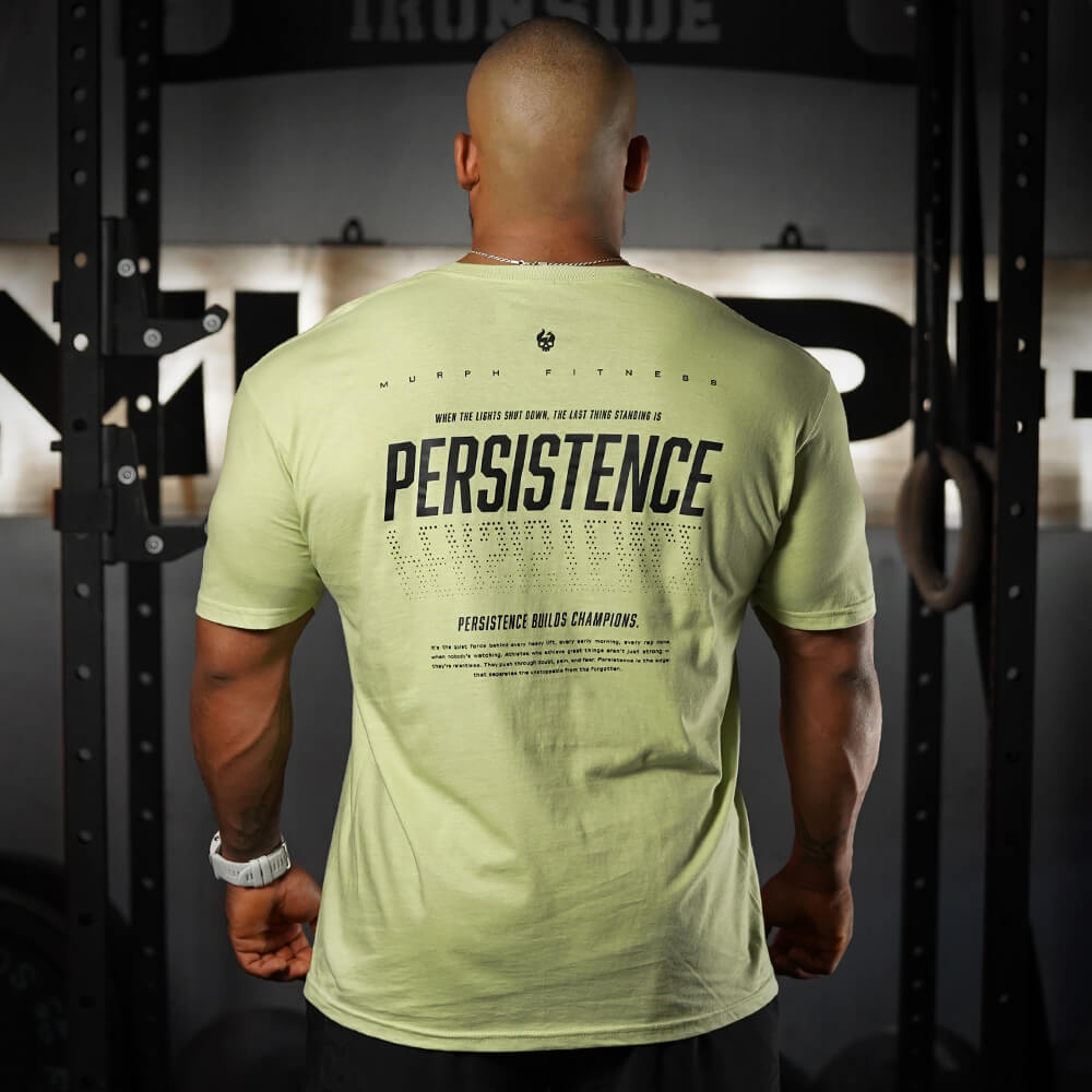 Polera Regular fit PERSISTENCE - Pistacho