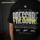 Polera Largo Unisex Pressure is a Privilege - Negro
