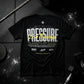 Polera Largo Unisex Pressure is a Privilege - Negro
