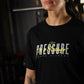 Polera Largo Unisex Pressure is a Privilege - Negro