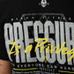 Polera Largo Unisex Pressure is a Privilege - Negro